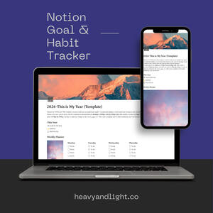 This is My Year Notion Template