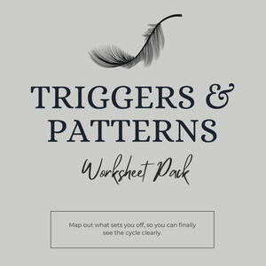 Triggers &amp; Patterns Worksheet Pack